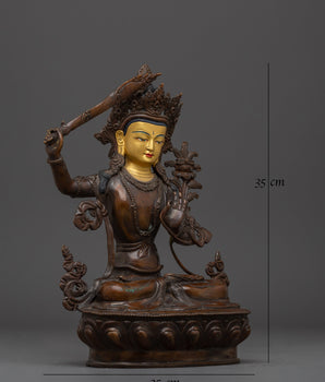 religious-statue-of-manjushri