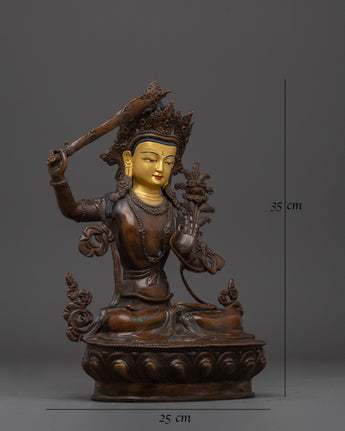 religious-statue-of-manjushri