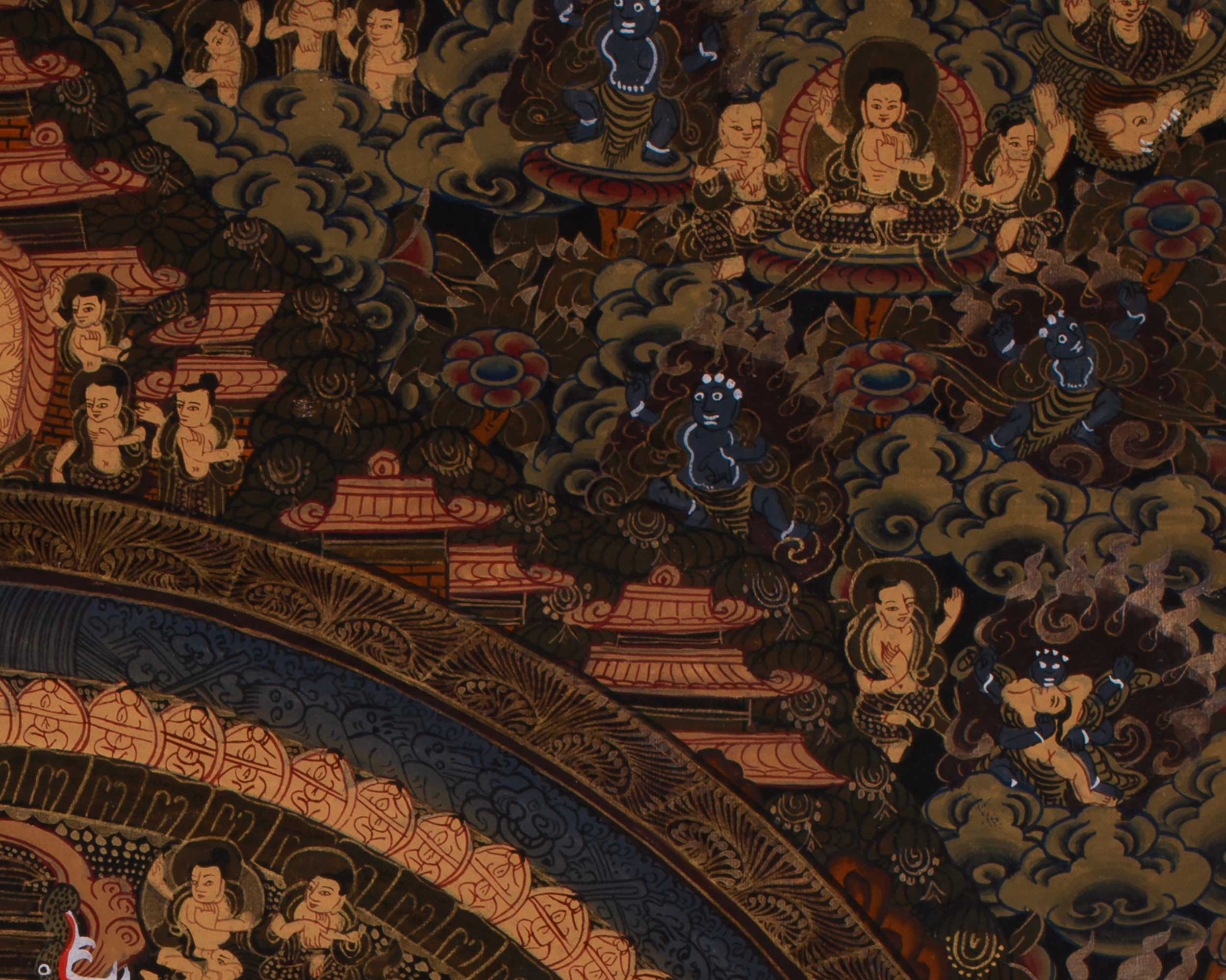Divine Art of Buddha Mandala | Meditation Altar | Symbolizing Enlightenment and Compassion