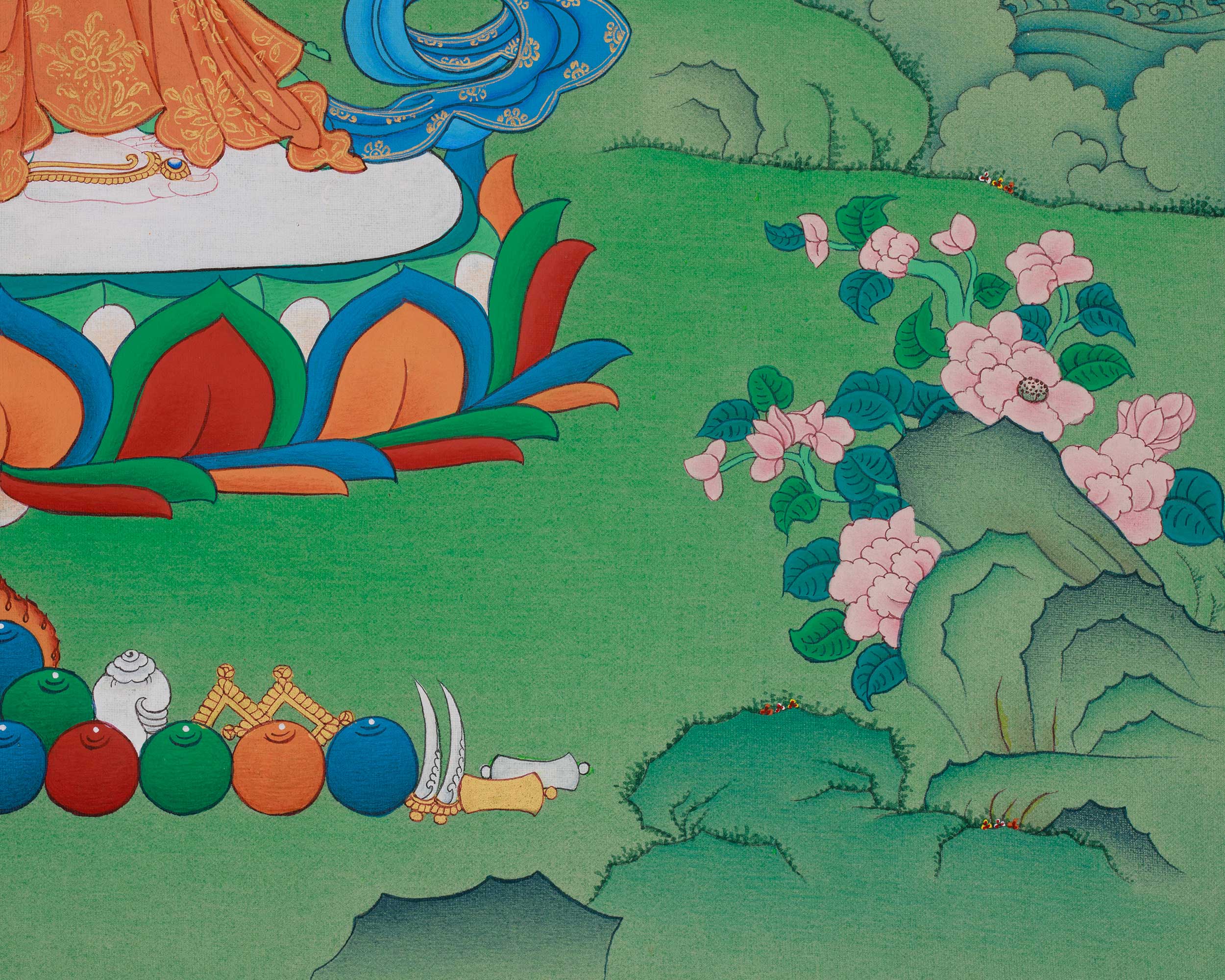 Tibetan 1000 Armed Chenrezig Art | Sacred Compassion Deity