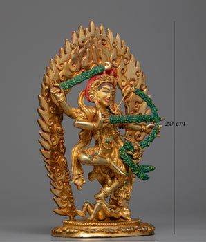 kurukulla-copper sculpture