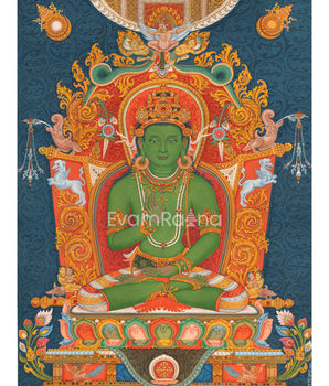 Amoghasiddhi The Buddha of Unfailing Power Print