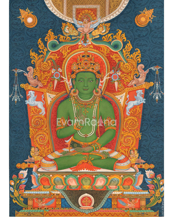 Amoghasiddhi The Buddha of Unfailing Power Print