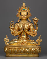 4 armed deity
