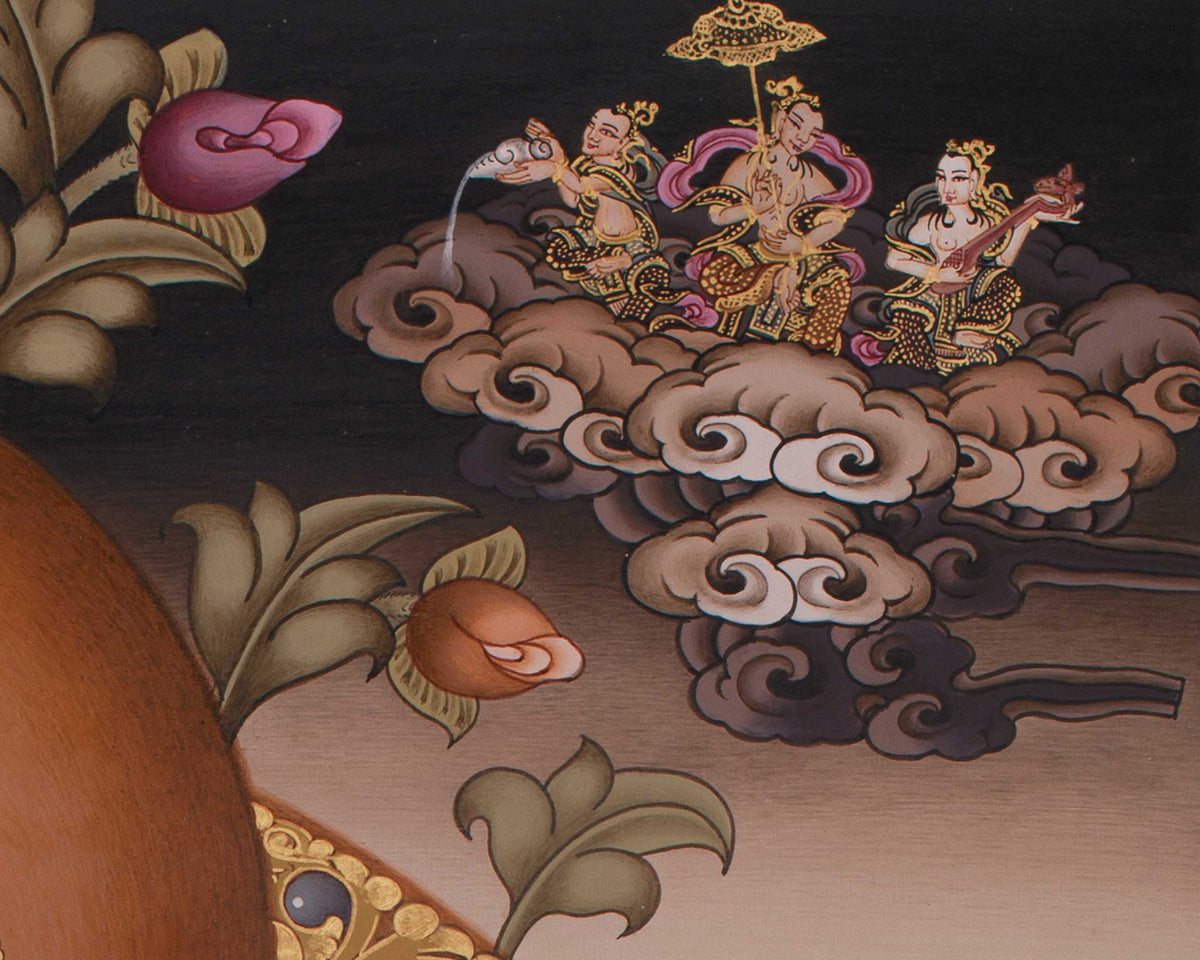 Divine Four-Armed Chenrezig | Avalokiteshvara Art