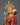 red painted naro dakini