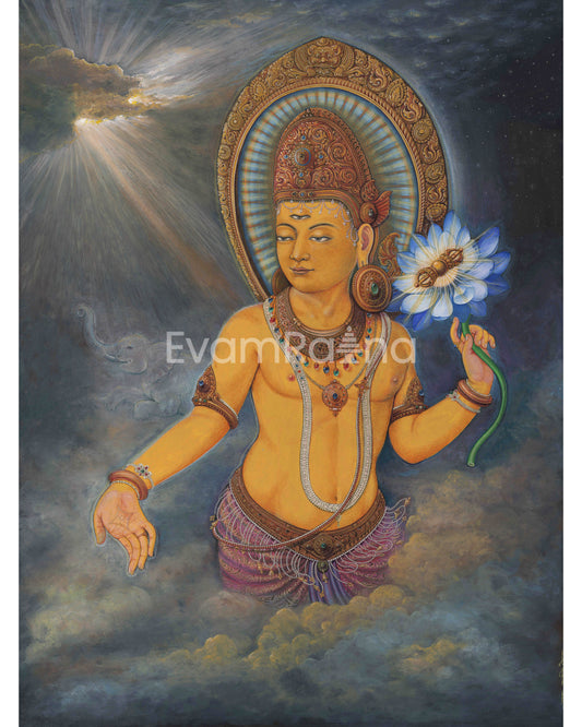 Ruler of Trayastrimma Lord Indra Canvas Art