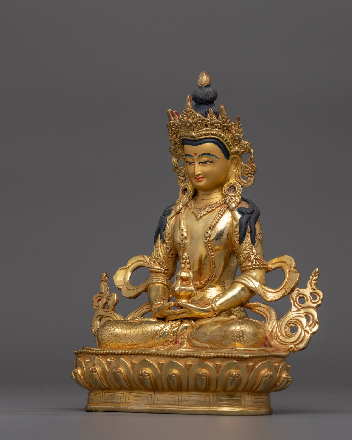 Amitayus Eternal Buddha Sculpture | The Buddha of Boundless Life