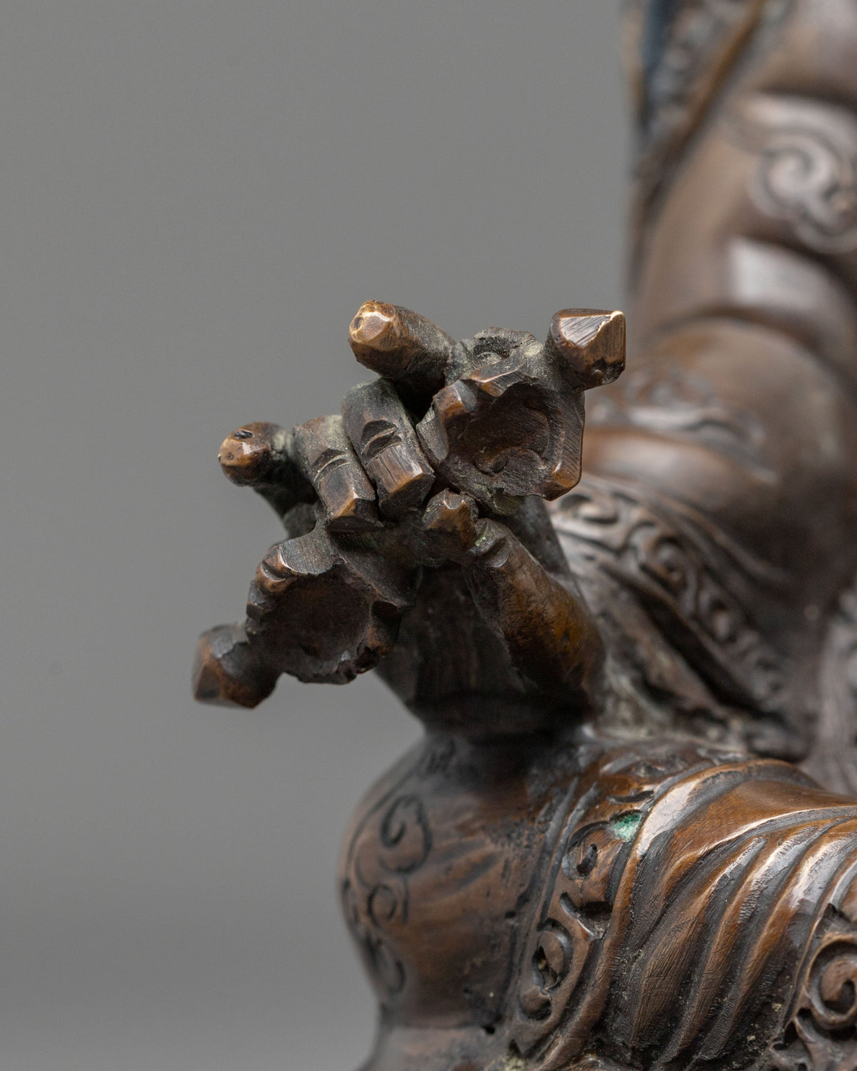 Handmade Padmasambhava Sculpture  | Spiritual Home Decor
