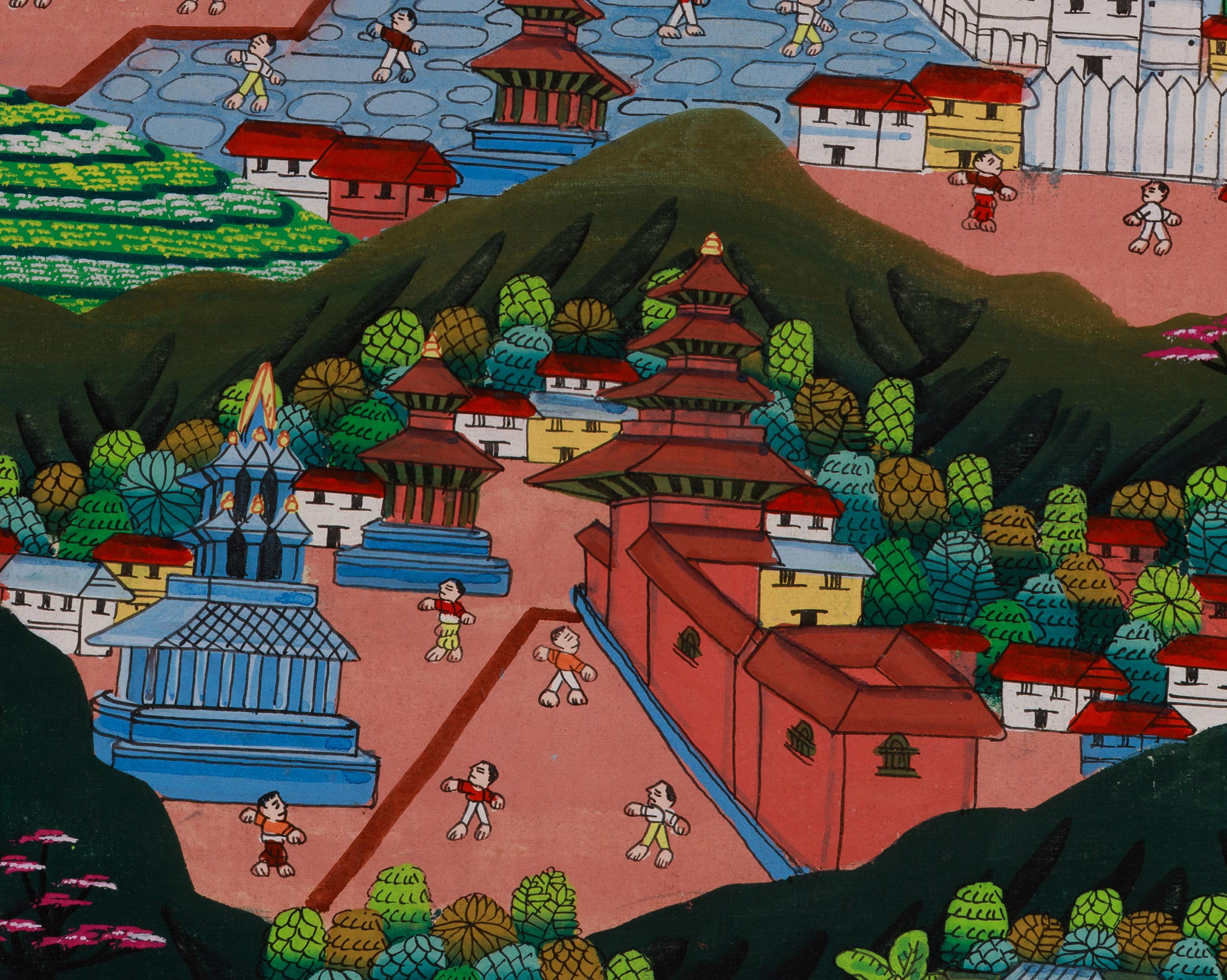 Kathmandu Valley Thangka | Himalayan Artwork