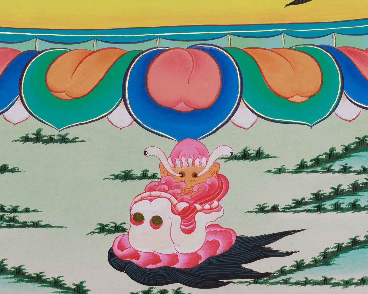 Tantric deity Chakrasamvara Thangka | Spiritual Empowerment