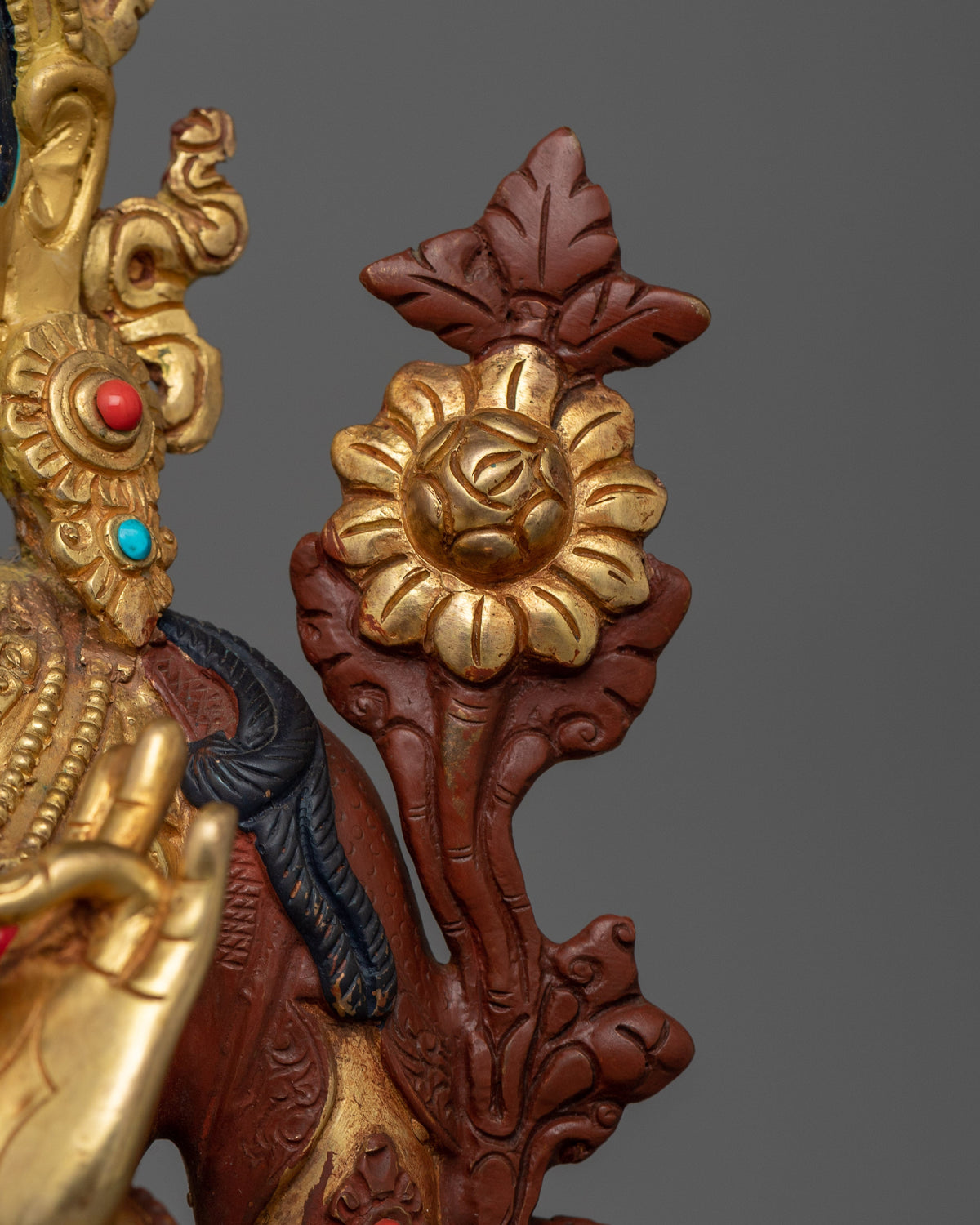 Compassionate Goddess Syamatara Figurine | Mother of All Buddha