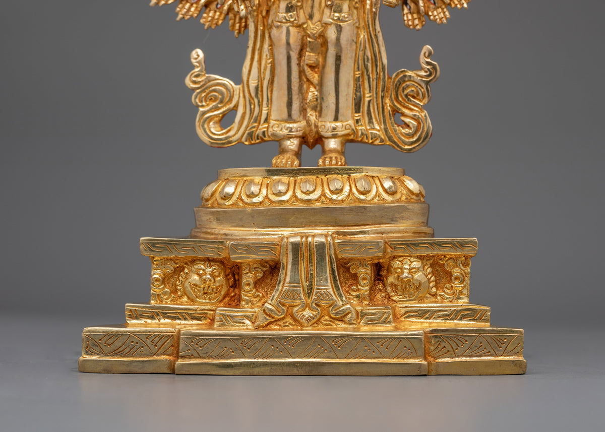 1000-Armed Chenresig Sculpture | Handcrafted Compassionate Buddha