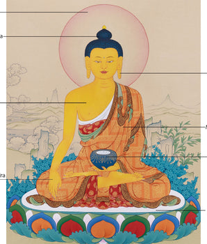 Siddhartha Gautam Buddha Artwork | The Enlightened Path of Compassion