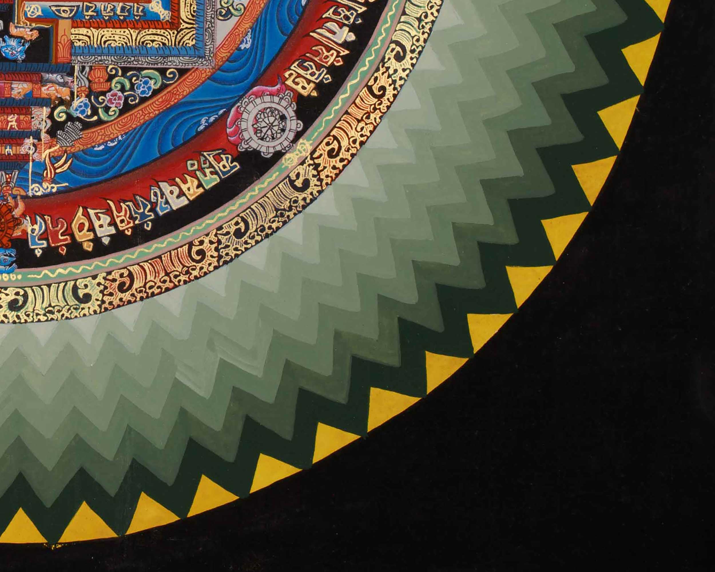 Tibetan Art of Kalachakra Mandala | Spiritual Focus and Inner Transformation
