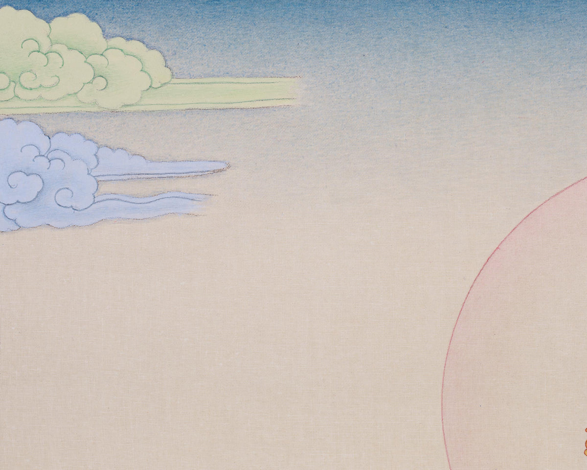 Healing Bodhisattva White Tara | A Divine Thangka of Compassion and Lifelong Wellness