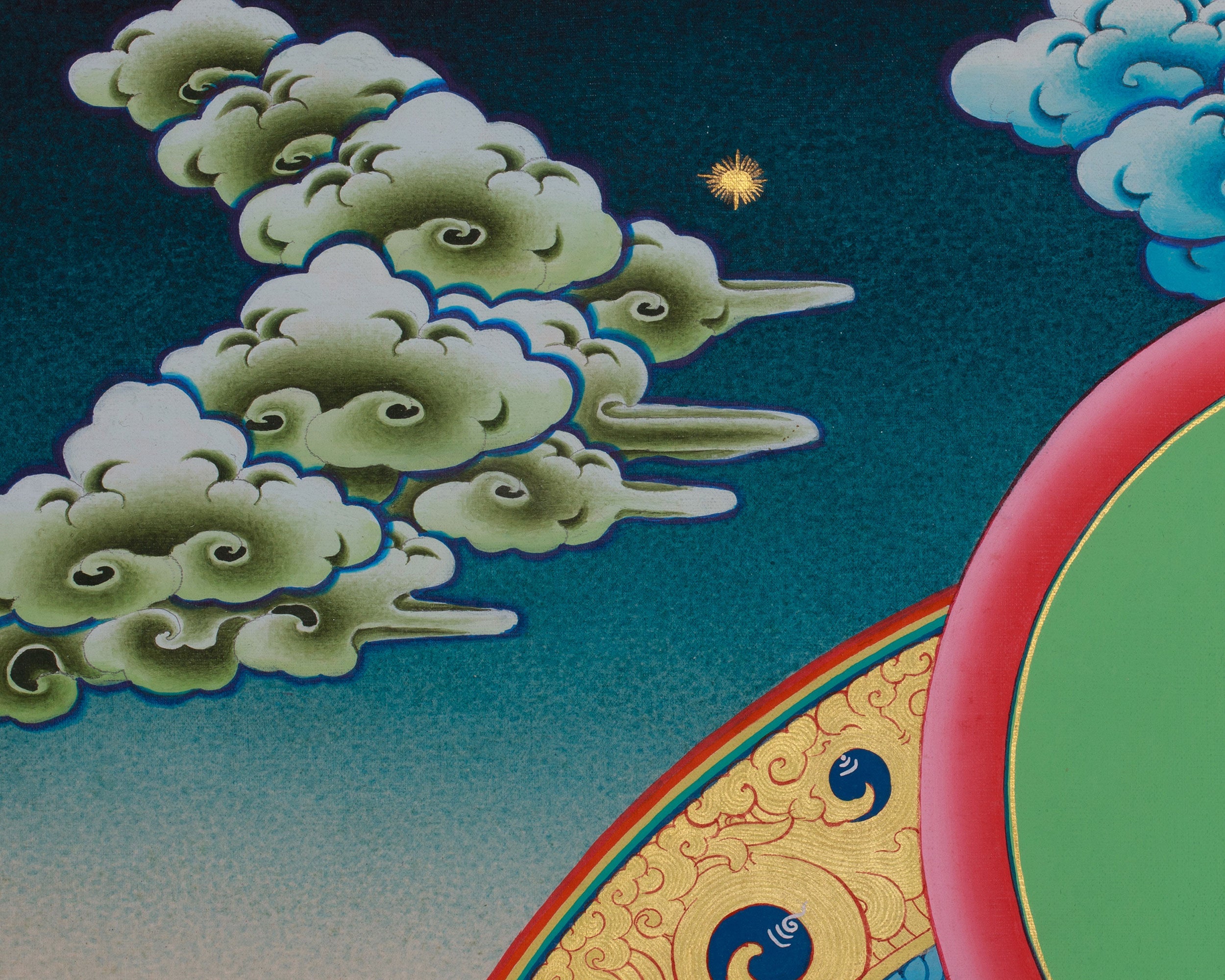 Traditional Samantabhadra Thangka | The Embodiment of Primordial Purity