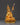Guru Rinpoche Blessing Statue: 24K Gold Gilded Serenity