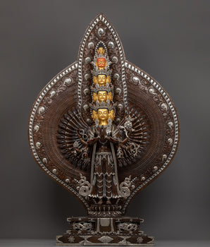 Himalayan 1000 Armed Chenresig Figurine | Compassion Deity Statue