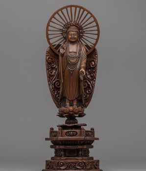 standing buddha statue 