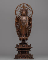standing buddha statue 