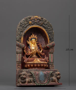 Chenrezig with Throne