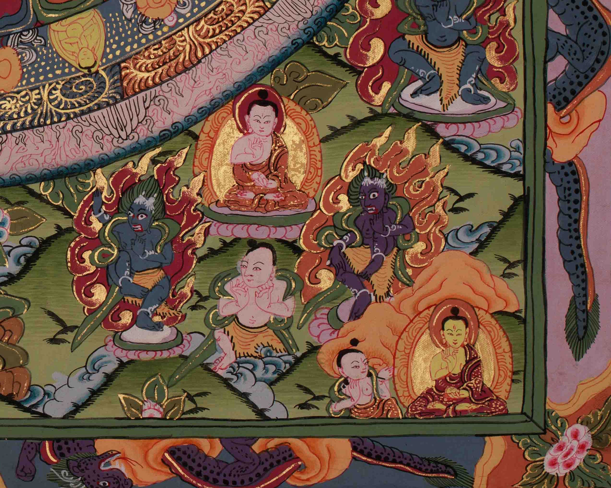 Sacred Buddha Mandala | Himalayan Art Of Peace And Wisdom | Meditation Altar