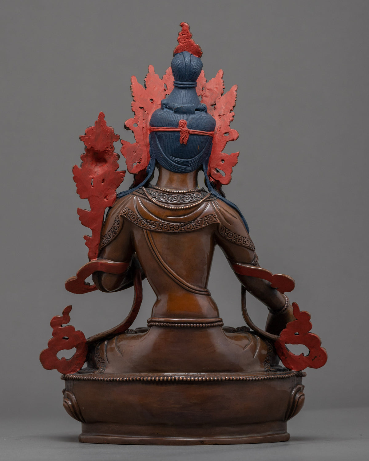 Buddhist White Tara Sculpture | Traditional Tibetan Buddhist Deity