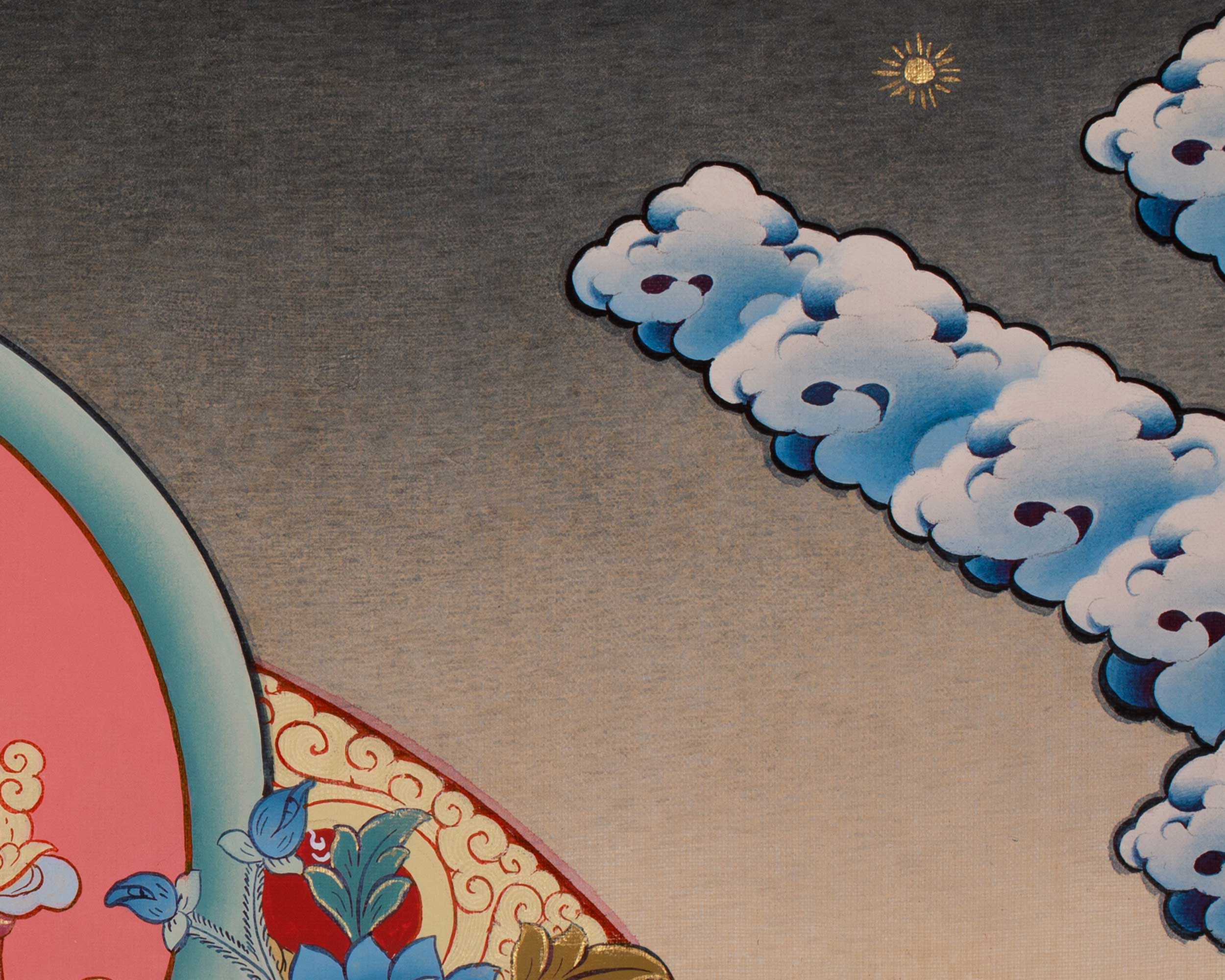 Beautiful Green Tara Thangka | Swift Compassion and Protection Deity