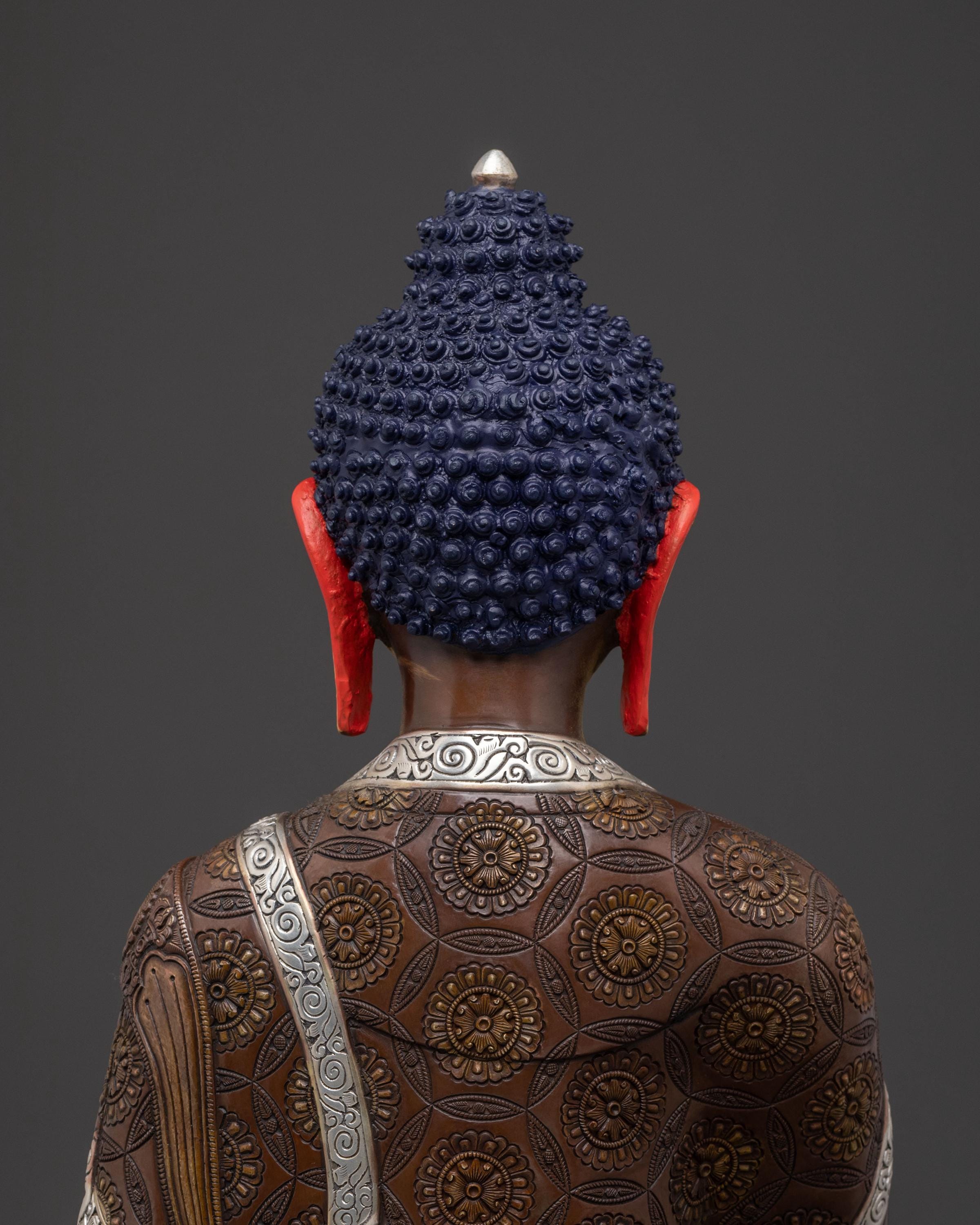 Sacred Meditation Shakyamuni Buddha Sculpture  | Himalayan Buddhist Art