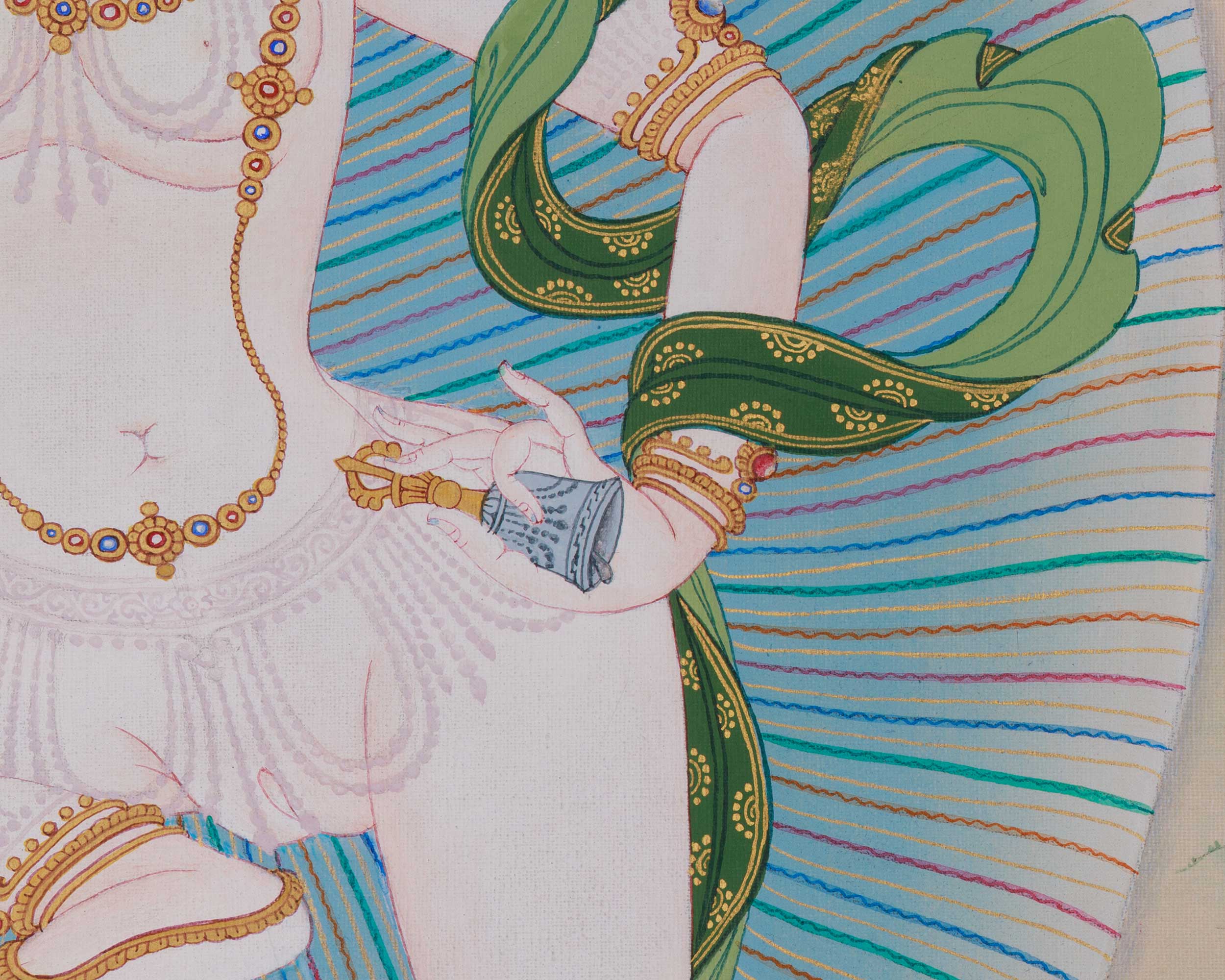 Sacred Machig Labdron Thangka | Emanation of Wisdom and Fearlessness