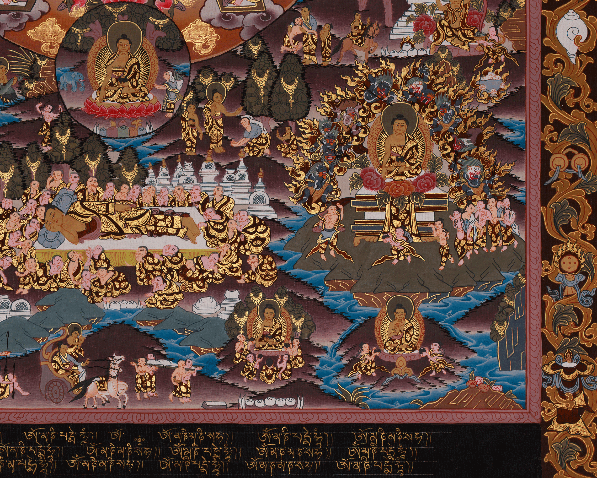 Traditional Art of Buddha's Life History | A Journey to Enlightenment