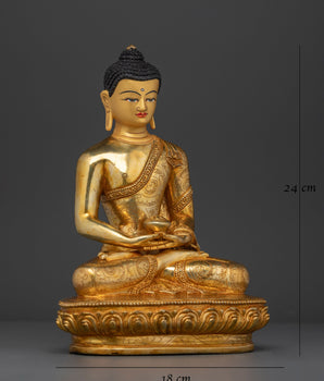 Amitabha Buddha Buddhist Enlightened Teacher Statue | Beacon of Boundless Compassion