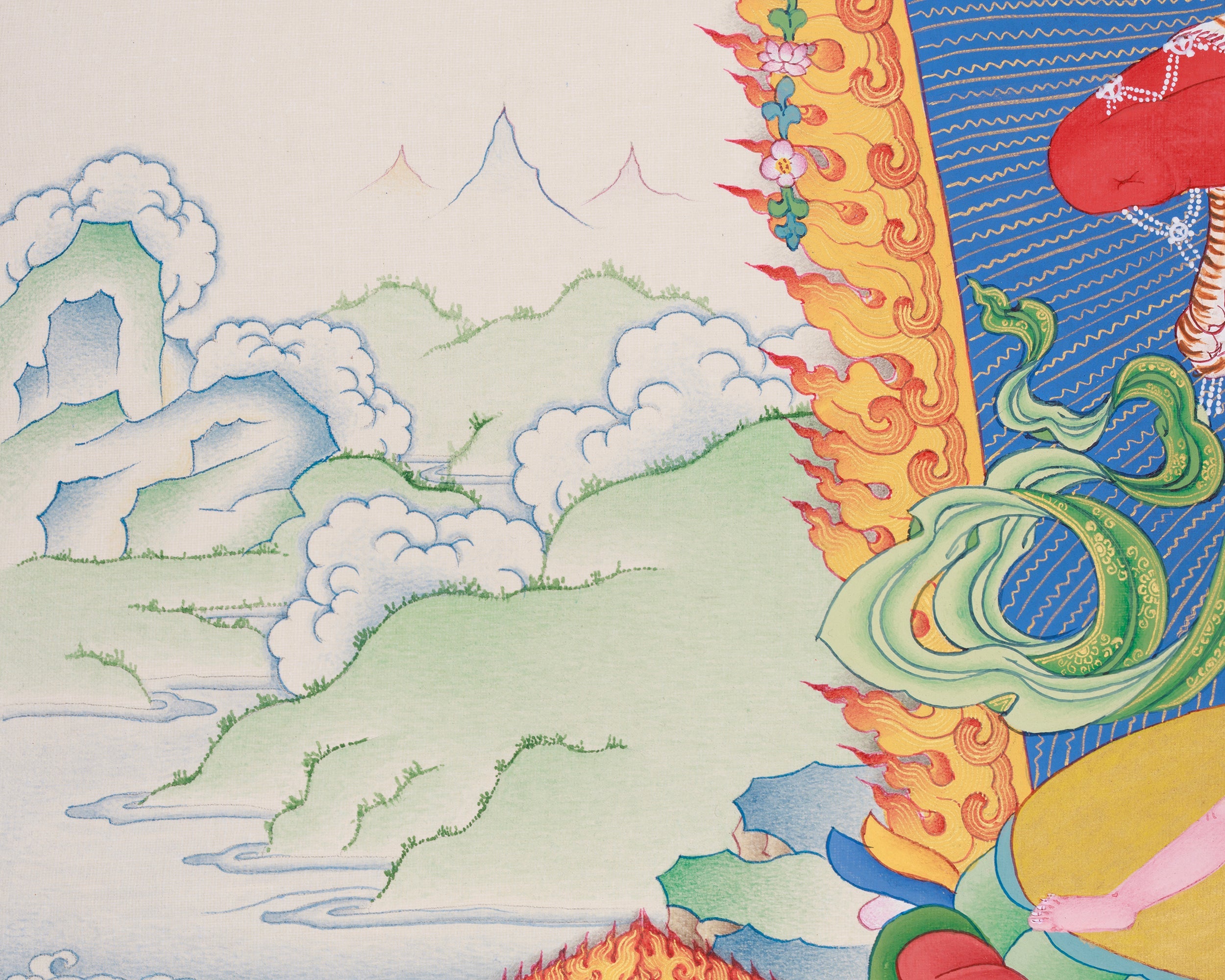 Kurkulla With Ganesha and Takiraja | The Divine Trio of Wisdom, Prosperity, and Spiritual Protection