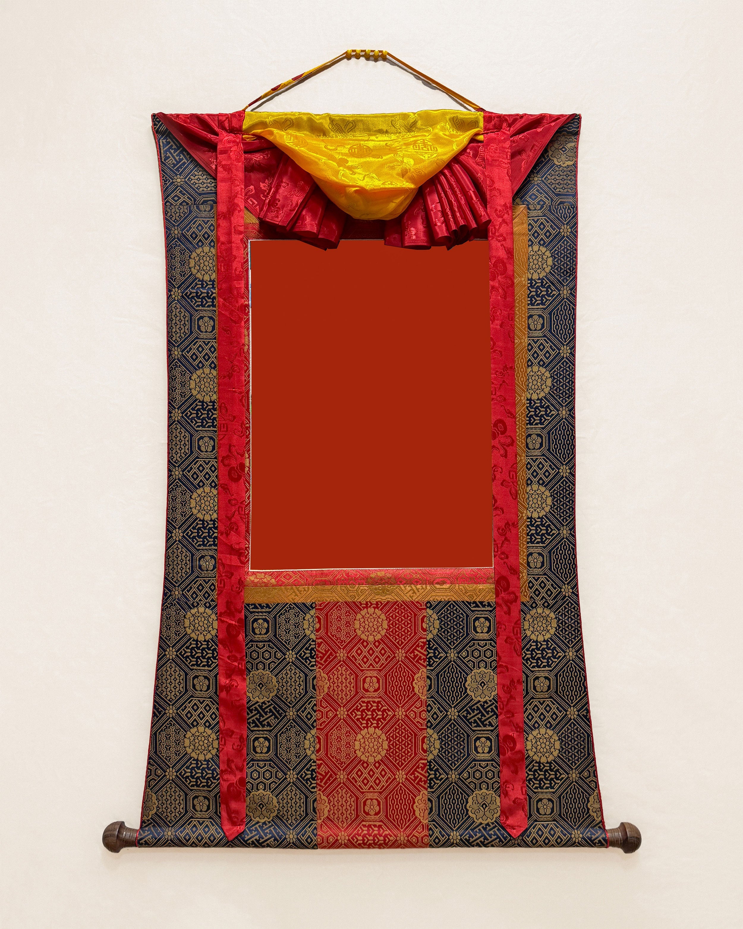 Modern Vintage Brocade for Thangka Painting