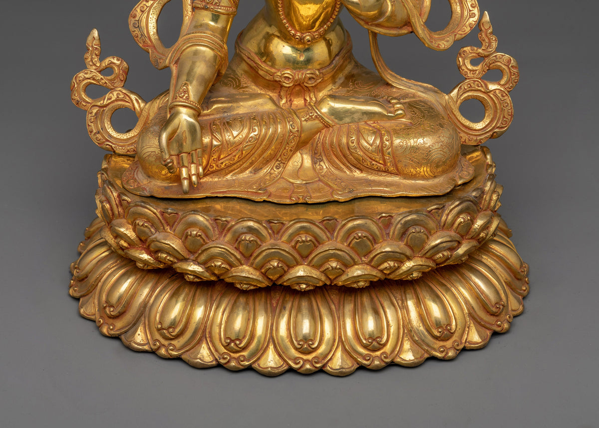 White Tara Artistic Elegance Handwork Statue | Embodiment of Compassion and Healing