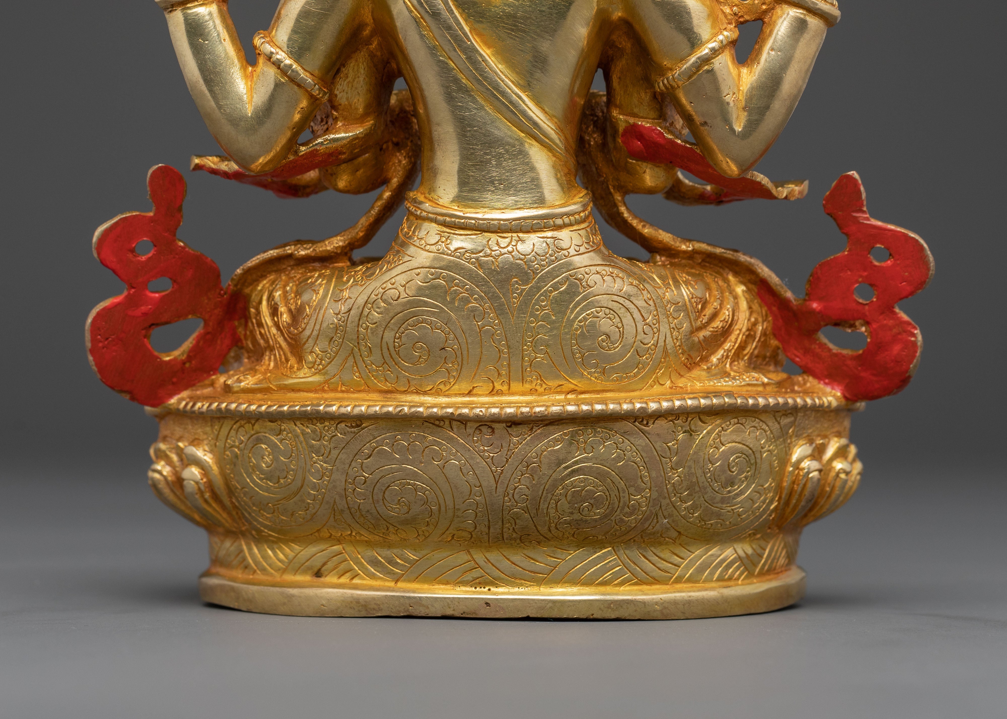 Compassionate Bodhisattva Chenrezig Spiritual Statue