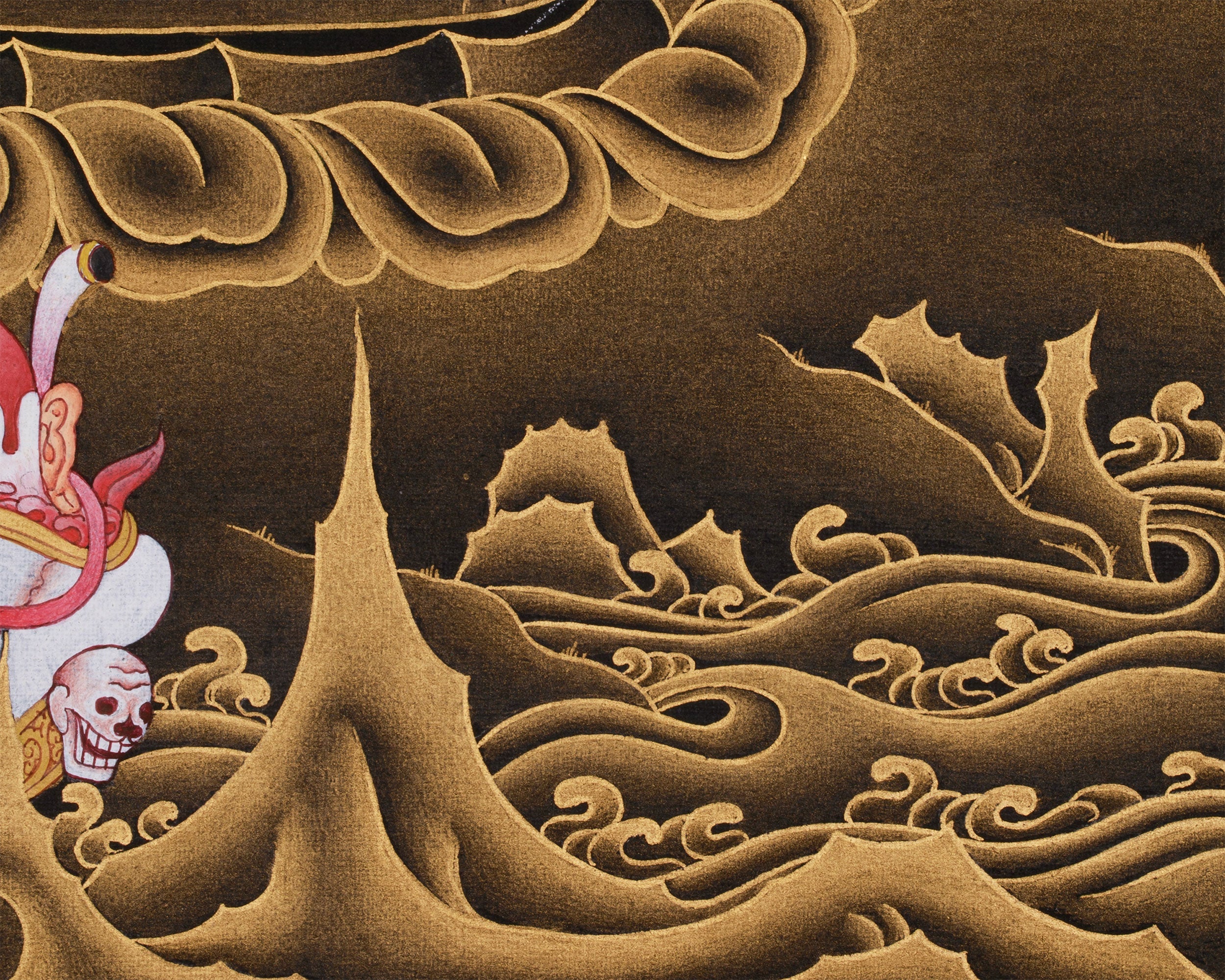 Vajrakilaya with Consort Painting | Wrathful Protector Deity