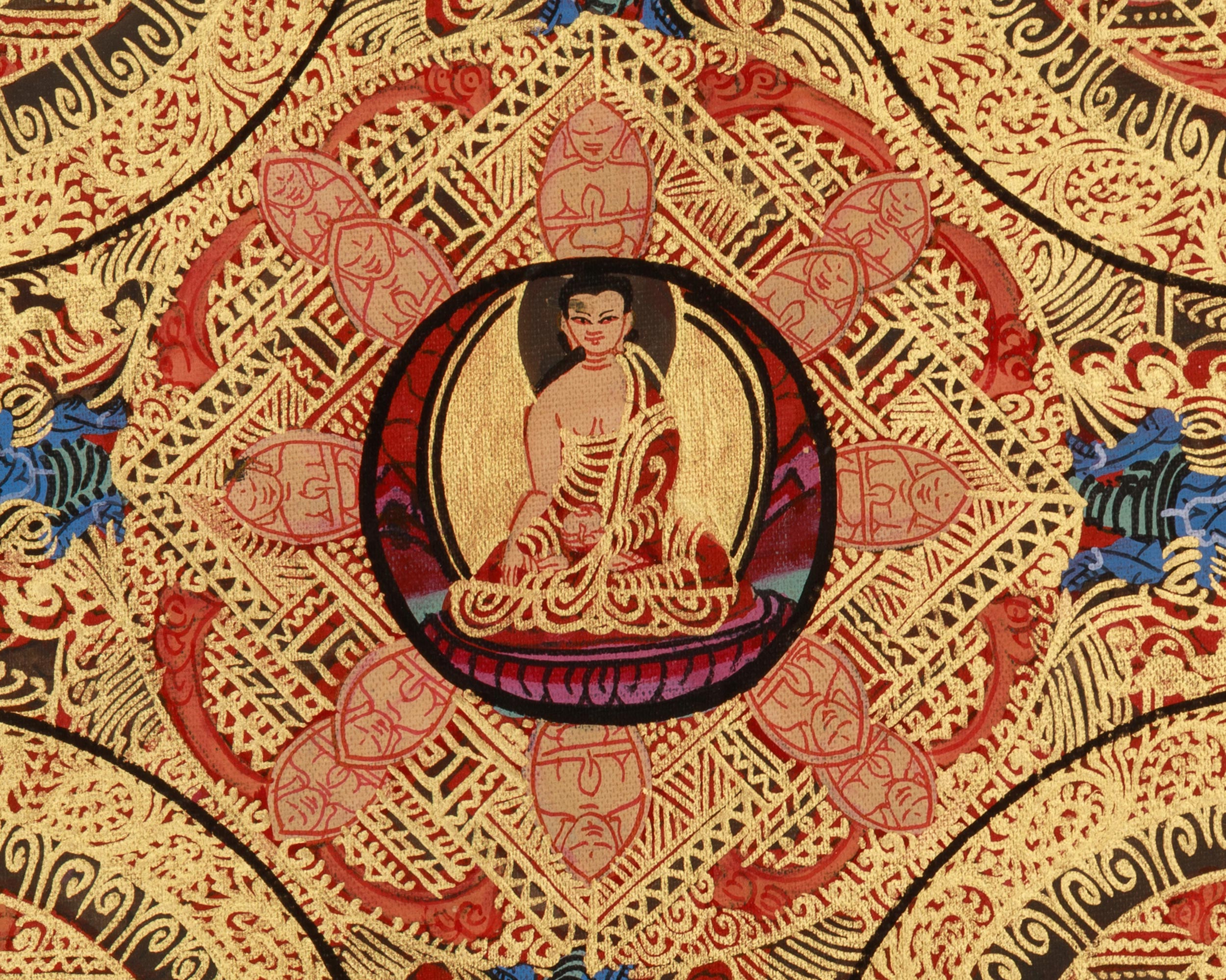 Sacred Buddha Mandala Art | A Divine Representation of Enlightened Universe