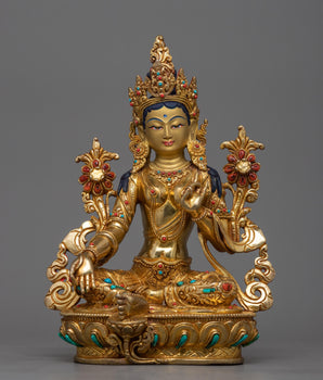 green-tara-guru-sculpture