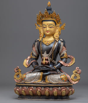 Amitayus Mantra Practice Statue | Buddhist Deity Of Longevity Art Craft