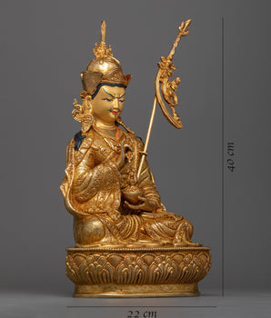 statue for padmasambhava temple