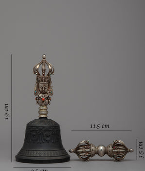 Tibetan Vajra and Bell for Meditation | Tools of Serenity and Spiritual Connection