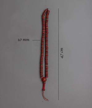 Yak Bone Mala Beads | Embodying Spiritual Strength and Earthly Connection