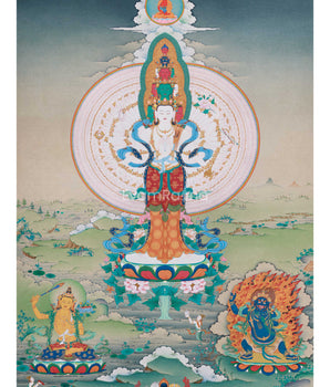 Original 1000 Armed Avalokiteshvara Art