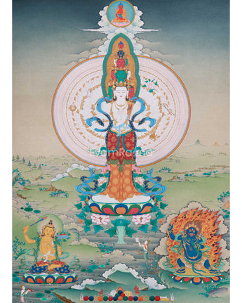 Original 1000 Armed Avalokiteshvara Art