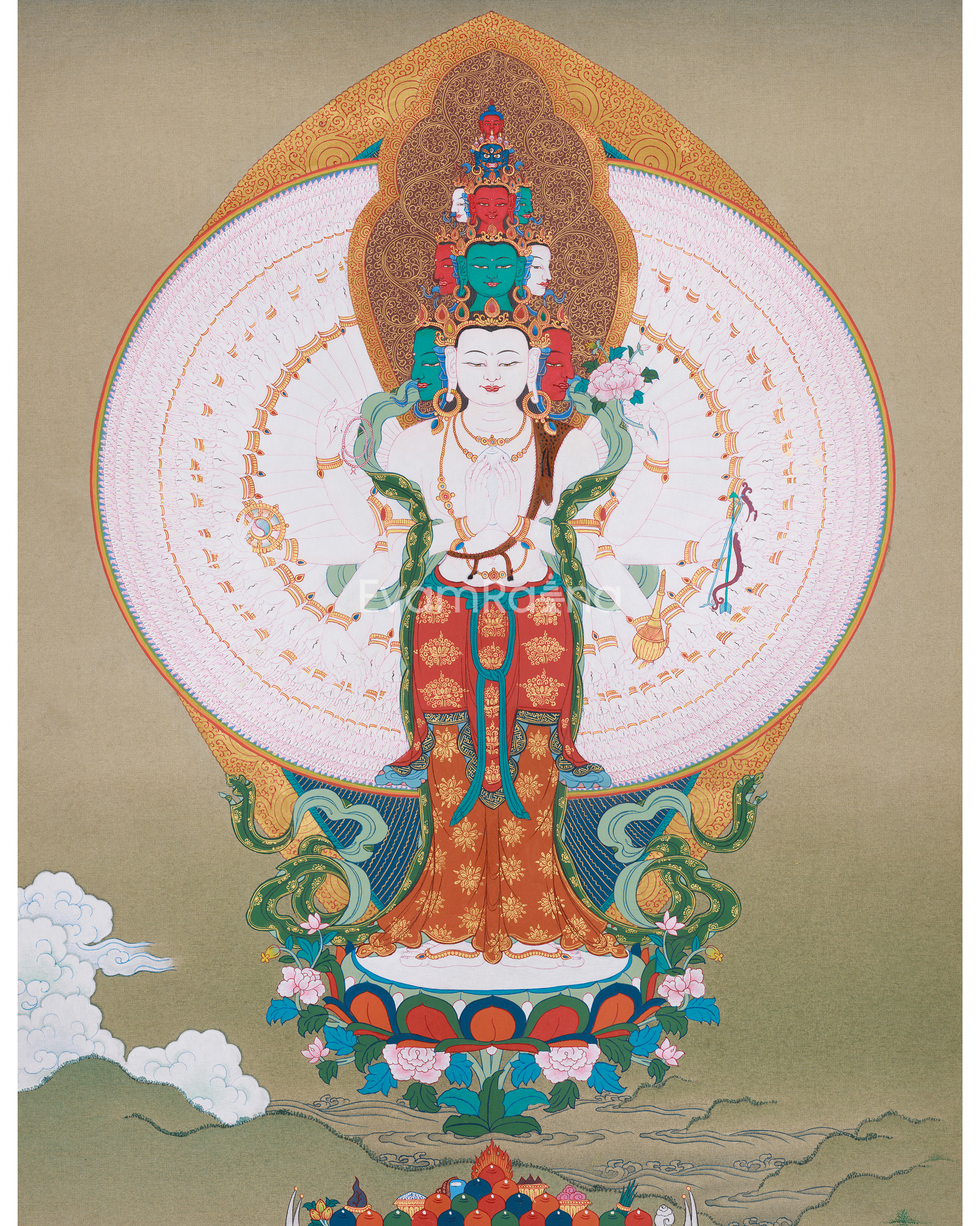 Thousand Armed Chenrezig Bodhisattva