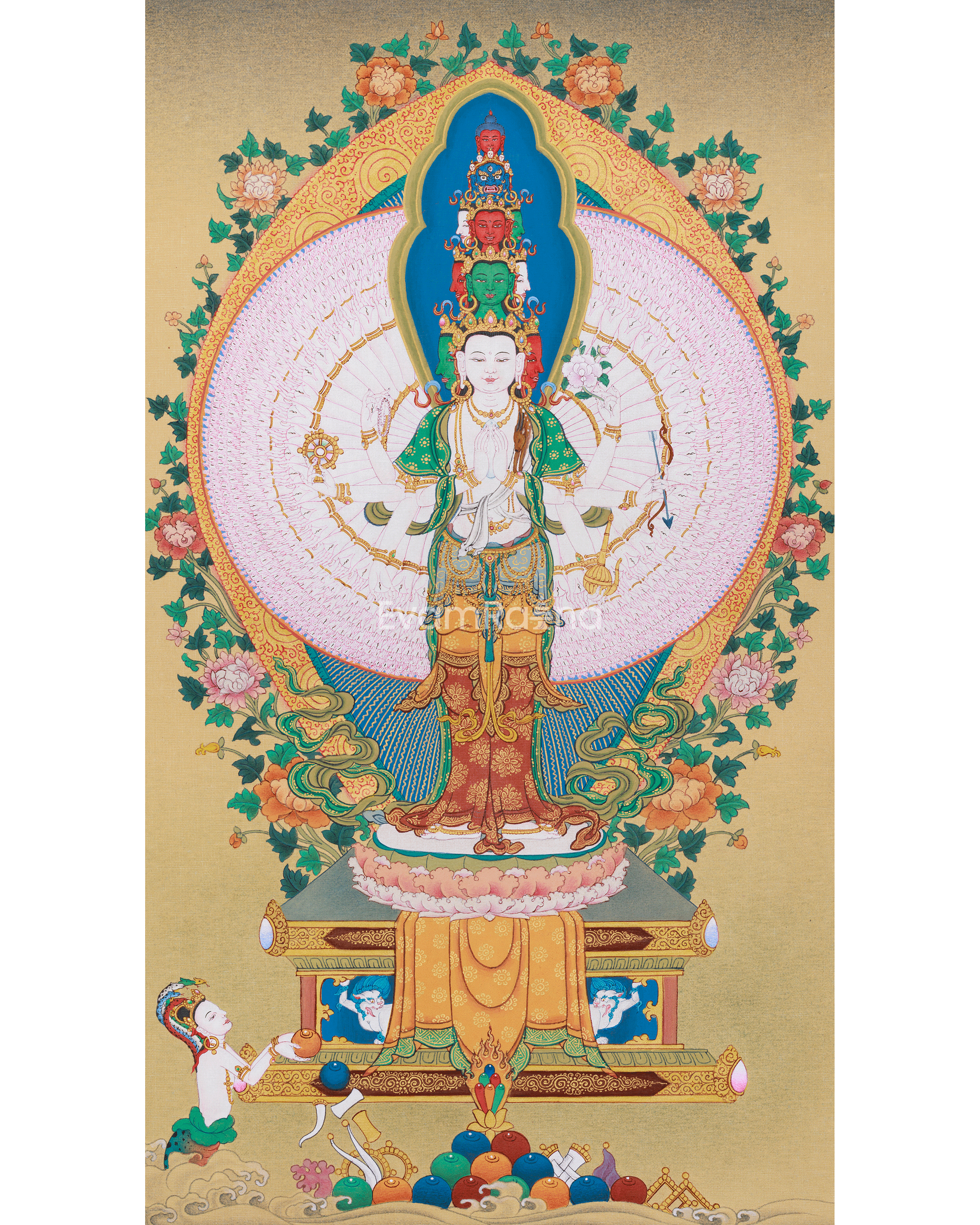 Thousand-Armed Chenrezig Buddha