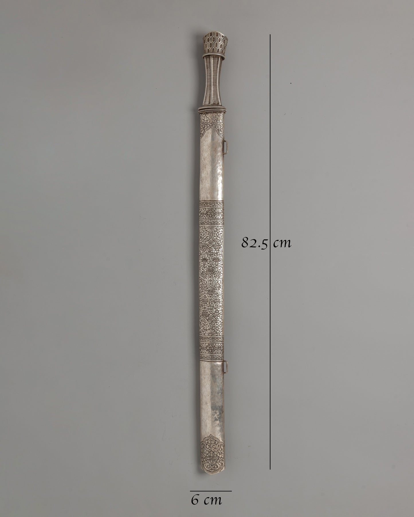 Bhutanese Style Silver Sword | Ritual Sword