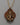 Gold-Plated Filigree Locket | Copper Pendant with White Conch